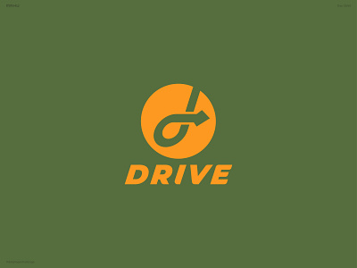 Rideshare Car Service Logo - Drive