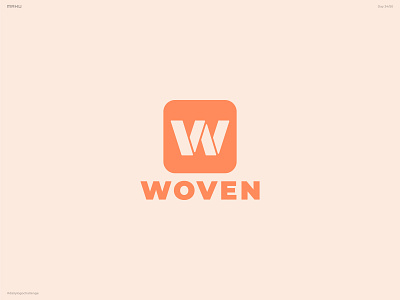 Social Media Website Logo - Woven branding dailylogochallenge design logo