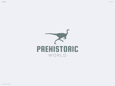 Dinosaur Amusement Park - Prehistoric World branding dailylogochallenge design logo