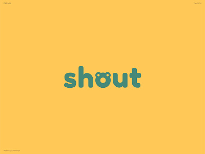 Messaging App Logo - Shout branding dailylogochallenge design logo