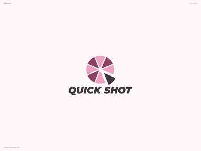 Camera App Logo - Quick Shot branding dailylogochallenge design logo