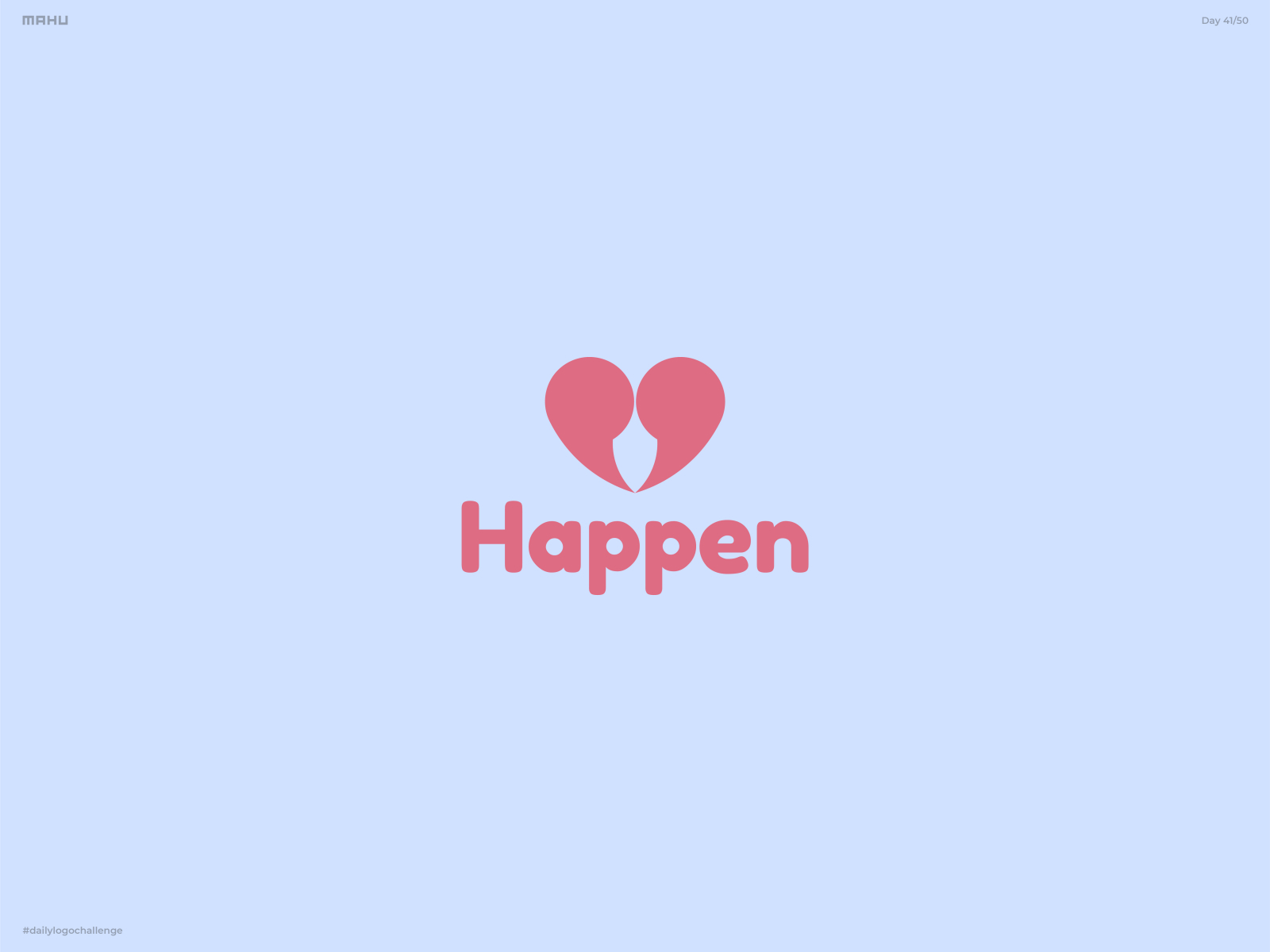 Dating App Logo - Happen by Mahran Zameel on Dribbble