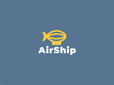 Postal Service Logo - AirShip branding dailylogochallenge design logo