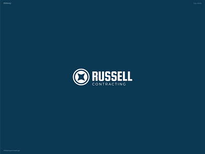 Construction Company Logo - Russell Contracting