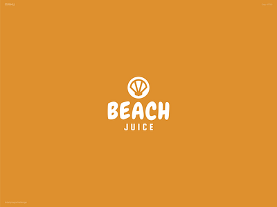 Juice or Smoothie Company Logo - Beach Juice branding dailylogochallenge design logo
