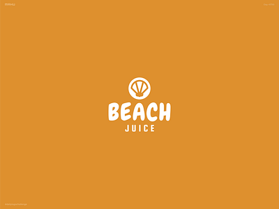 Juice or Smoothie Company Logo - Beach Juice