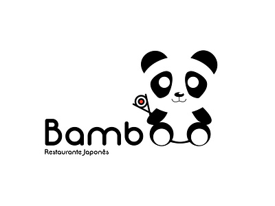 Bamboo Logo bamboo dailylogochallenge delicado design designer icon illustration japan japanese food logo panda restaurant logo restaurante sushi sushi logo vector
