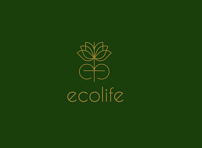 Ecolife design designer ecofriendly ecology ecopads flower icon illustration logo logotipe magnolia nature sustainability sustainable