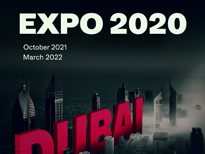 Expo 2020 graphic design