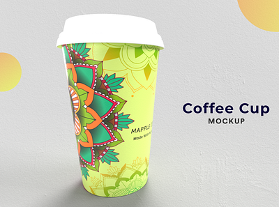 Coffee Cup Mockup Design branding design illustration