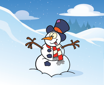 Snowman bob ostrom cartoon christmas holiday snowman winter