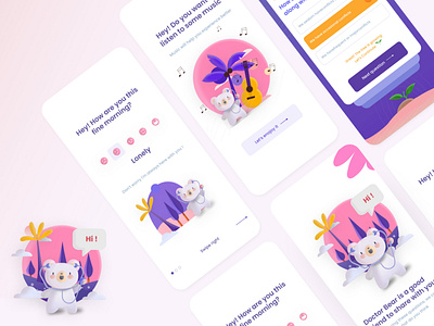 Kid - App app design graphic design illustration ui ux website