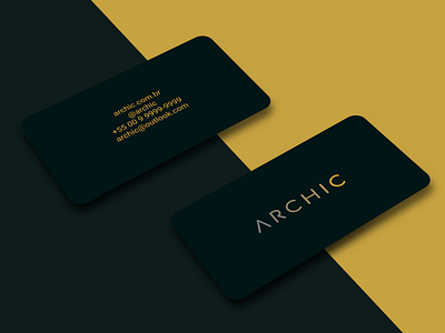 Archic branding design graphic job logo