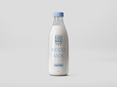 Milk bottle 🍶 beverage bottle branding foodanddrink milk pakacing