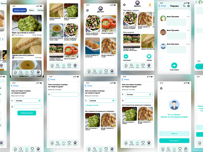 MyKitchen UI/UX Design for Mobile Application adobe xd adobexd app branding design designer kitchen ui ui design ui ux ux ux desgin ux ui