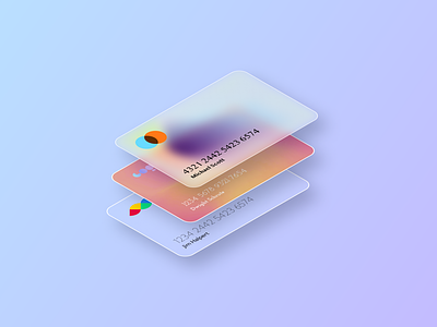 Credit Card design created in Figma