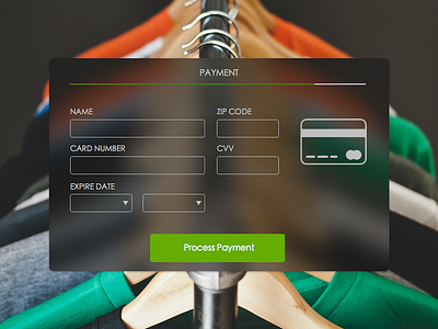 DailyUI #2 - Credit Card Checkout