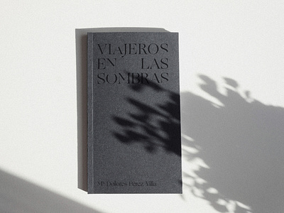 Viajeros en las sombras. Book design