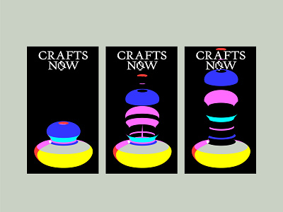 Crafts now WIP branding colors design flat graphic design icon illustration logo minimal ui ux vector