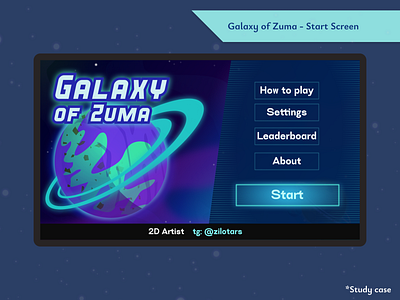 Game Start Screen