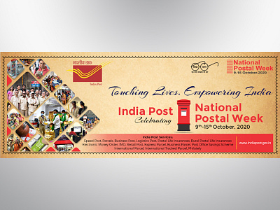 India Post_Facebook Cover page Design advertising branding design follow like