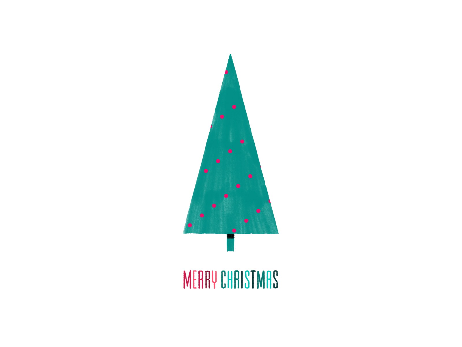 Merry Christmas 🎄 animation christmas christmas tree concept design digital illustration tree