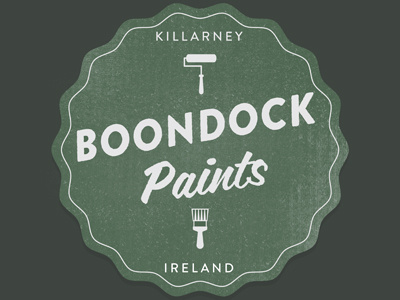 Boondock Paints ireland irish killarney proposal shapes subtle texture