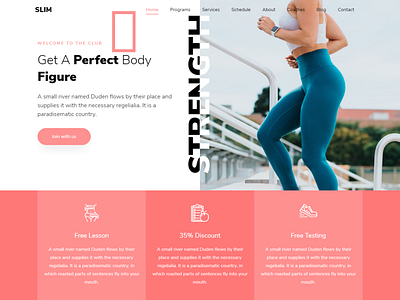 fitness website using bootstrap and django