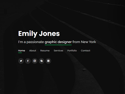 personal one page website bootstrap django illustration python wordpress