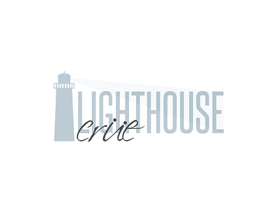 Lighthouse Crue branding design flat graphic illustration illustrator logo minimal typography vector