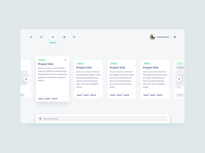 Projects - TV/Console UI attempt aaoa design project project management tvui