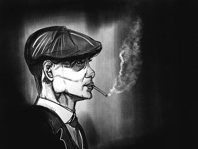 IMG 20200714 181457 193 character ipadpro peaky blinders procreateapp sketch tommy shelby