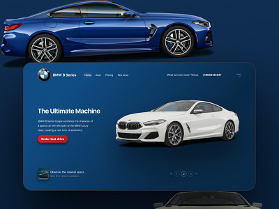 Promo BMW 8 design web