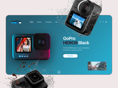 Promo GoPro design web