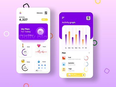 Health tracking app