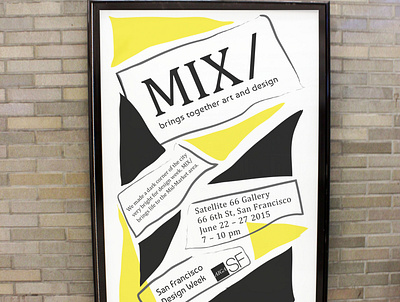 Mix Poster branding design event branding marketing print typography