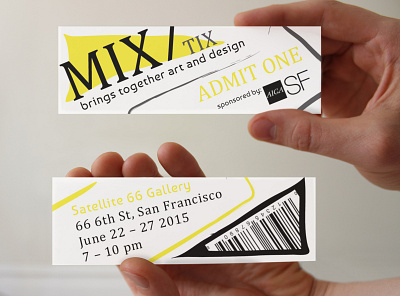 Mix tix brand identity branding event branding illustration illustrator logodesign logotype print design tickets typography