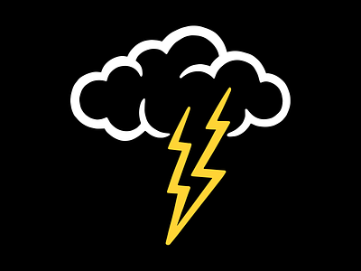 Summer T-Storm cloud lightning lightning bolt