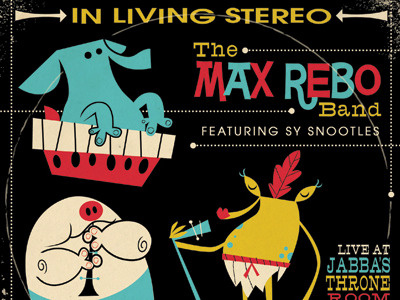 Max Rebo cropped cartoon dave droopy flora illustration jazz jedi lp max mccool perillo rebo record retro sci fi snootles star sy vector vintage wars