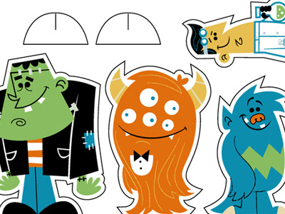 Monster House2 by Dave Perillo on Dribbble