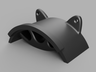 Headphones bracket 3d design fusion360