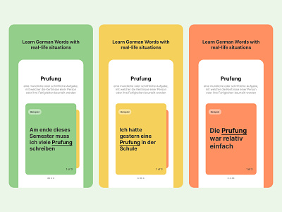 German Language concept App