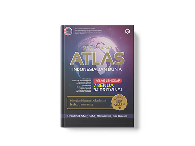 Book Cover Atlas Indonesia dan Dunia - Front