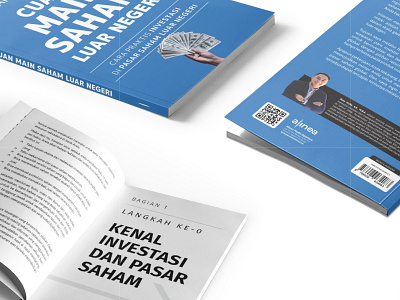 Cuan Main Saham Luar Negeri book book cover cover design