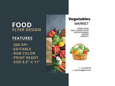 Food Flyer Design Project 01 banner ads banner design design flyer flyer design