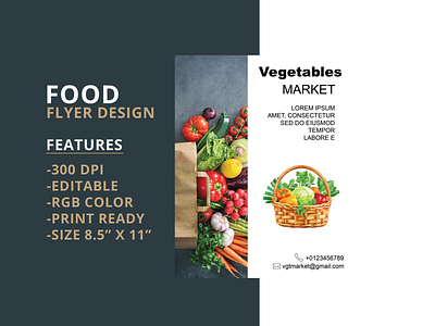 Food Flyer Design Project 01