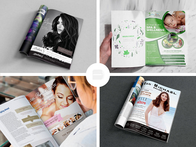 Spa Flyer & Magazine Advert Design beauty brochure catalogue clinic company corporate cosmetic diet elegant flyer girl hair health make up massage menicure pedicure poster product promotion