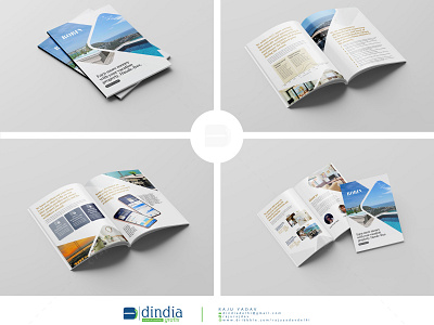 Modern Property Brochure annual report brochure design magazine ad real estate brochure