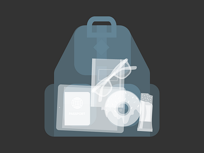 What's in your bag? airport backpack bag luggage marketing security security check travel tripit tsa x ray