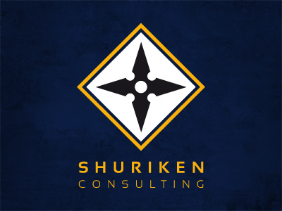 Shuriken Consulting branding consulting logo shuriken